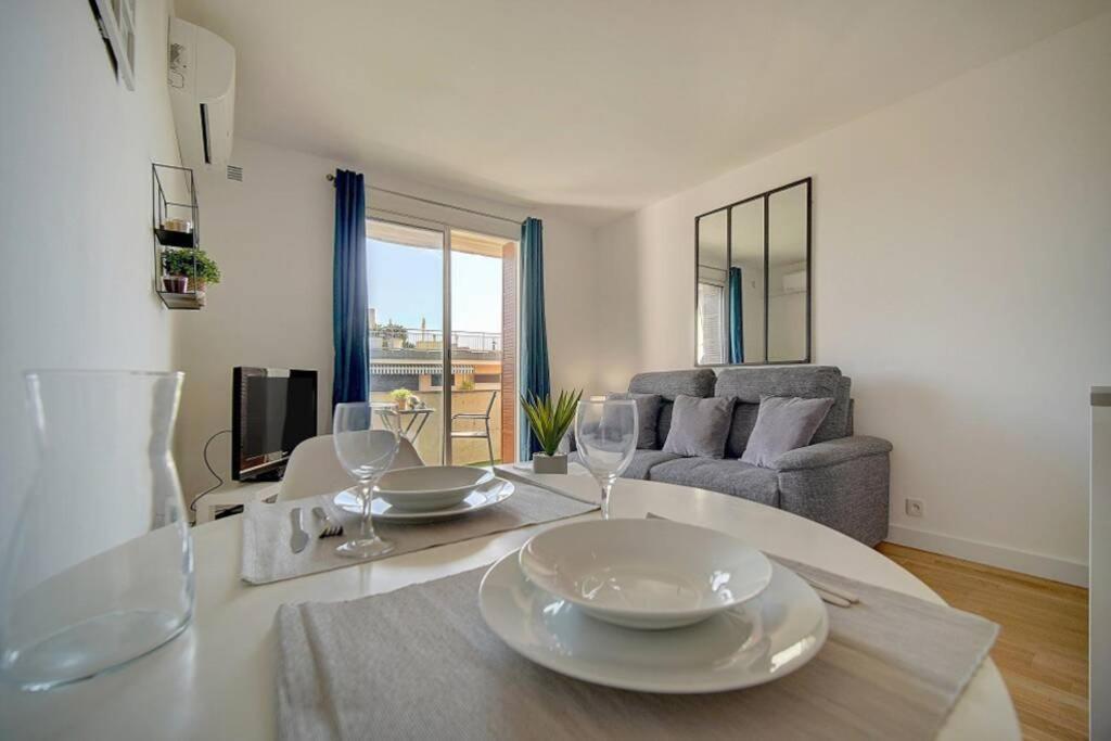 Appartement Le Palm - 100m Plage - Croisette - Verrière Côte d’Azur à Cannes Extérieur photo